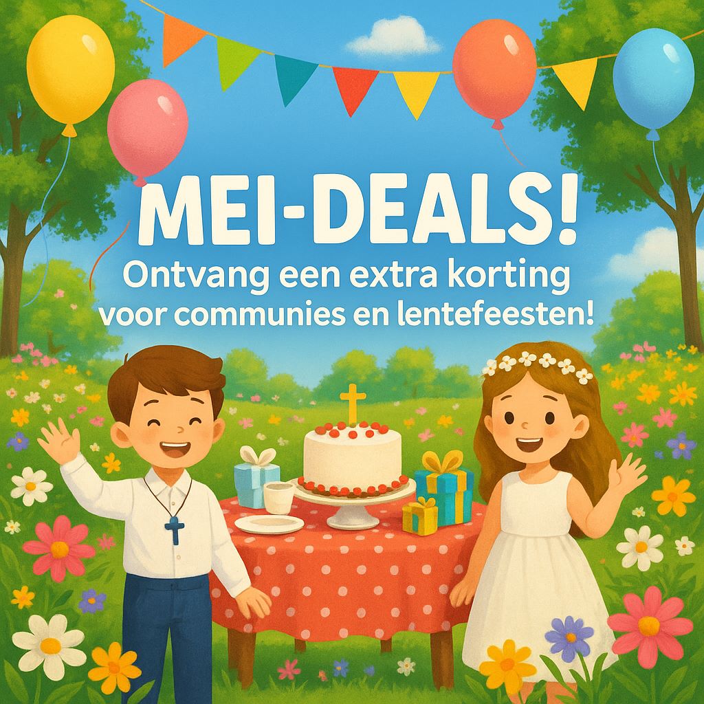 Mei-deals communie en lentefeest